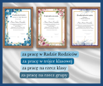 Podziękowania dla Rodziców -zestaw