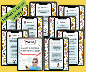 Telefon w szkole – fair play! - gazetka