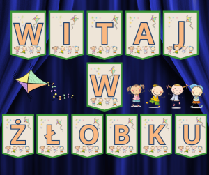 Girlanda „Witaj w Żłobku” – Dekoracja Powitalna