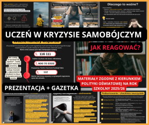 Uczeń w kryzysie samobójczym – jak reagować?