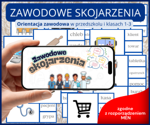 Zawodowe skojarzenia – zestaw kart edukacyjnych