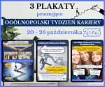 Zestaw 3 plakatów – Ogólnopolski Tydzień Kariery 2025