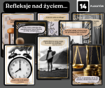 Refleksje nad życiem – zestaw plakatów A4