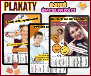 Zestaw plakatów – Dzień życzliwości