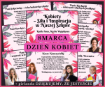 Gazetka szkolna na Dzień Kobiet – podziękowania dla wszystkich kobiet w szkole (PDF)