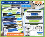 Ściąga ósmoklasisty –MAZOWIECKIE - ULOTKA  A5  