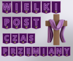 Girlanda WIELKI POST - CZAS PRZEMIANY