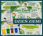 Zestaw plakatów na Dzień Ziemi – ekologiczna gazetka szkolna