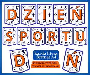 Girlanda  DZIEŃ SPORTU