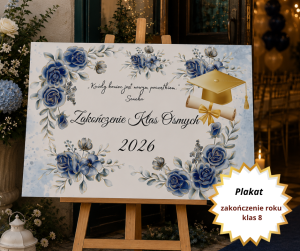 Plakat na zakończenie roku klas ósmych PDF 